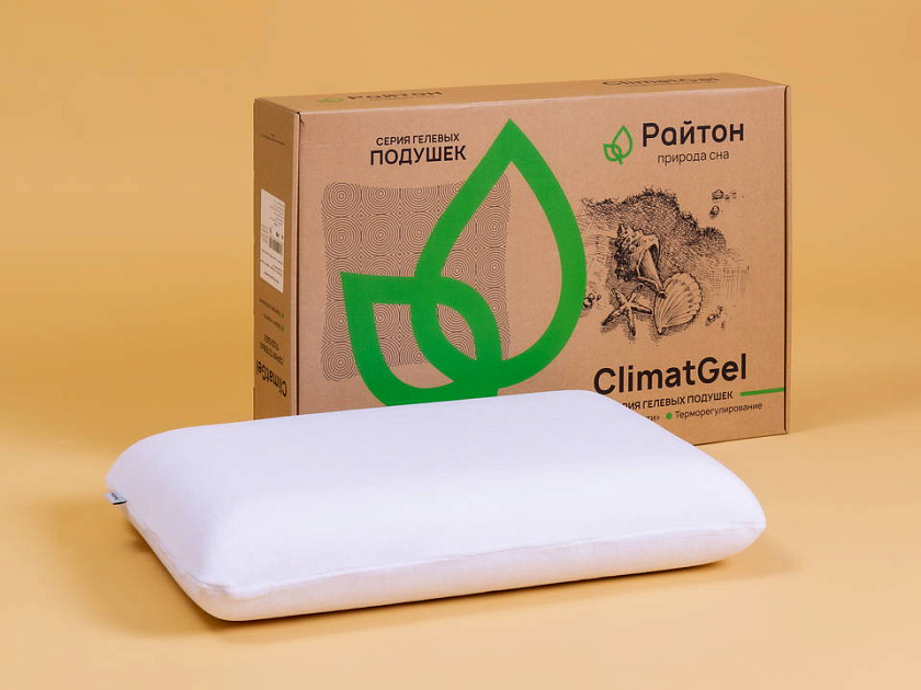 Подушка ClimatGel 40x60 Ткань Трикотаж - Подушка на основе уникального материала ClimatGel, материал с эффектом «памяти».